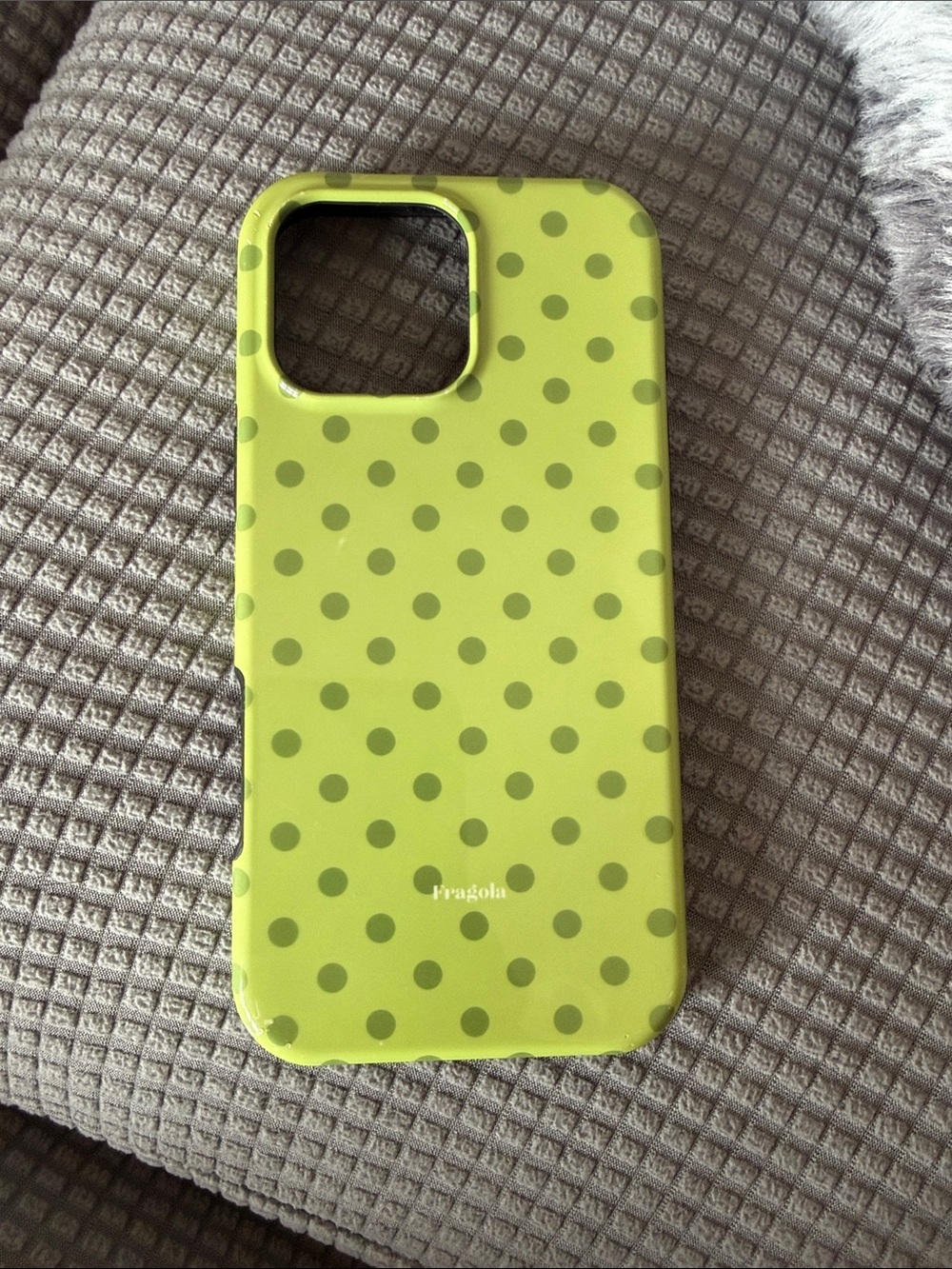 Fragola Green Polka Dot iPhone 16 Pro Max Case